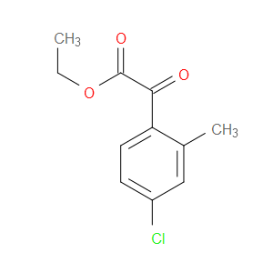 ethyl 2-(4-chloro-2-methylphenyl)-2-oxoacetate