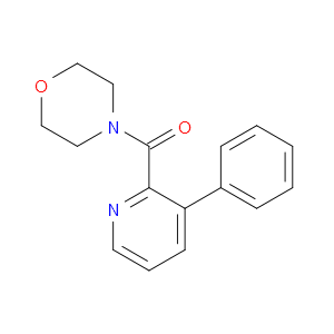 morpholino(3-phenylpyridin-2-yl)methanone