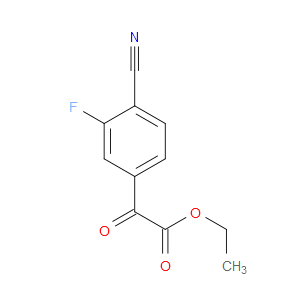 ethyl 2-(4-cyano-3-fluorophenyl)-2-oxoacetate