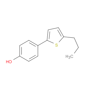 4-(5-Propyl-2-thienyl)phenol