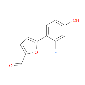 5-(2-Fluoro-4-hydroxyphenyl)-2-furancarboxaldehyde