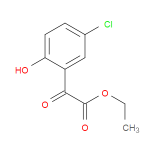 ethyl 2-(5-chloro-2-hydroxyphenyl)-2-oxoacetate