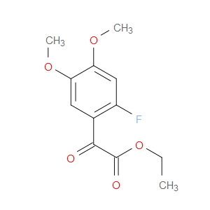 ethyl 2-(2-fluoro-4,5-dimethoxyphenyl)-2-oxoacetate