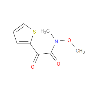 N-Methoxy-N-methyl-α-oxo-2-thiopheneacetamide