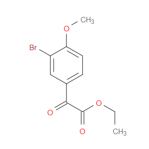 ethyl 2-(3-bromo-4-methoxyphenyl)-2-oxoacetate