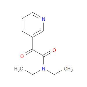 N,N-Diethyl-α-oxo-3-pyridineacetamide