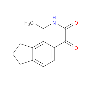 N-Ethyl-2,3-dihydro-α-oxo-1H-indene-5-acetamide