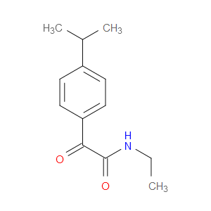 N-Ethyl-4-(1-methylethyl)-α-oxobenzeneacetamide