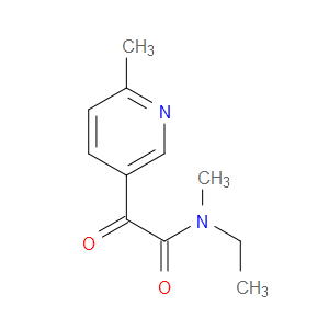 N-Ethyl-N,6-dimethyl-α-oxo-3-pyridineacetamide