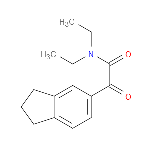 N,N-Diethyl-2,3-dihydro-α-oxo-1H-indene-5-acetamide