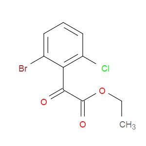 ethyl 2-(2-bromo-6-chlorophenyl)-2-oxoacetate
