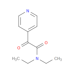 N,N-Diethyl-α-oxo-4-pyridineacetamide