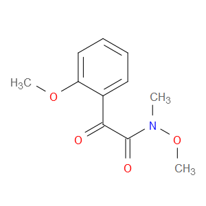 N,2-Dimethoxy-N-methyl-α-oxobenzeneacetamide