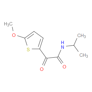 5-Methoxy-N-(1-methylethyl)-α-oxo-2-thiopheneacetamide
