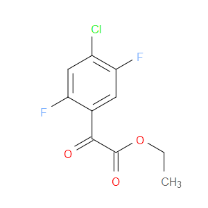 ethyl 2-(4-chloro-2,5-difluorophenyl)-2-oxoacetate