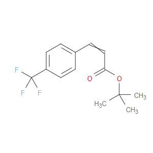 tert-butyl 3-(4-(trifluoromethyl)phenyl)acrylate
