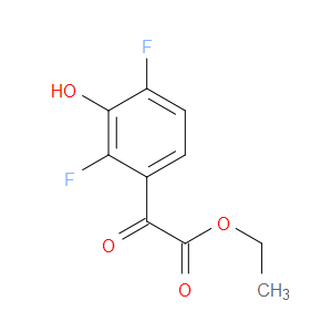 ethyl 2-(2,4-difluoro-3-hydroxyphenyl)-2-oxoacetate