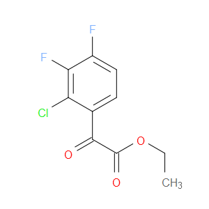 ethyl 2-(2-chloro-3,4-difluorophenyl)-2-oxoacetate