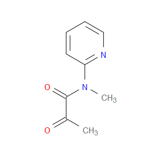 N-Methyl-2-oxo-N-2-pyridinylpropanamide