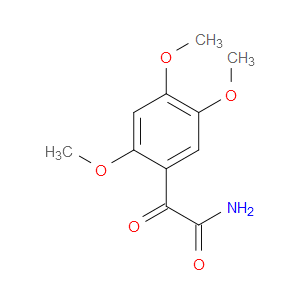 2,4,5-Trimethoxy-α-oxobenzeneacetamide