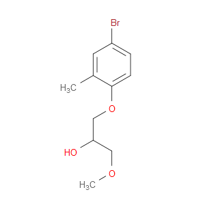 1-(4-Bromo-2-methylphenoxy)-3-methoxy-2-propanol