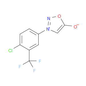 3-(4-chloro-3-(trifluoromethyl)phenyl)-1,2,3-oxadiazol-3-ium-5-olate