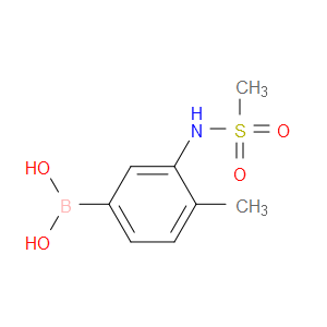 (4-Methyl-3-(methylsulfonamido)phenyl)boronic acid