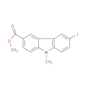 methyl 6-iodo-9-methyl-9H-carbazole-3-carboxylate