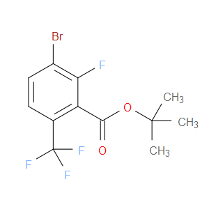 Tert-butyl 3-bromo-2-fluoro-6-(trifluoromethyl)benzoate
