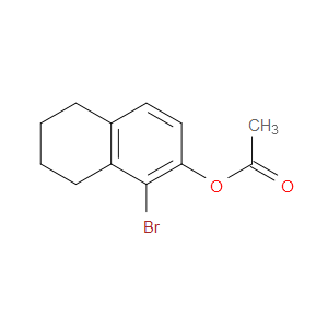 2-Naphthalenol, 1-bromo-5,6,7,8-tetrahydro-, 2-acetate