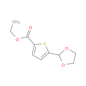 Ethyl 5-(1,3-dioxolan-2-yl)-2-thiophenecarboxylate
