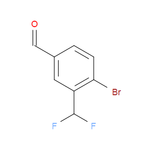 4-bromo-3-(difluoromethyl)benzaldehyde