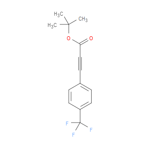 tert-butyl 3-(4-(trifluoromethyl)phenyl)propiolate