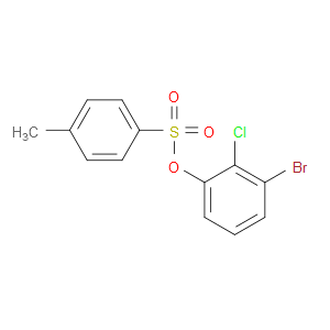 Phenol, 3-bromo-2-chloro-, 1-(4-methylbenzenesulfonate)