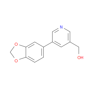 5-(1,3-Benzodioxol-5-yl)-3-pyridinemethanol