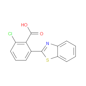 2-(2-Benzothiazolyl)-6-chlorobenzoic acid