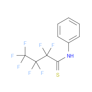 2,2,3,3,4,4,4-Heptafluoro-N-phenylbutanethioamide