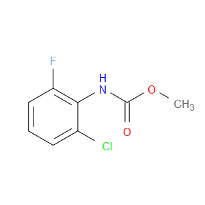 Carbamic acid, (2-chloro-6-fluorophenyl)-, methyl ester