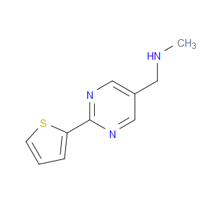 N-Methyl-2-(2-thienyl)-5-pyrimidinemethanamine
