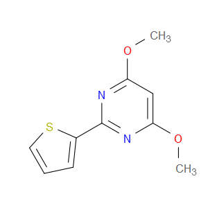 4,6-Dimethoxy-2-(2-thienyl)pyrimidine