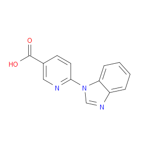 6-(1H-Benzimidazol-1-yl)-3-pyridinecarboxylic acid