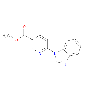 Methyl 6-(1H-benzimidazol-1-yl)-3-pyridinecarboxylate