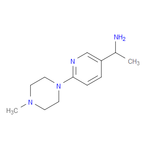α-Methyl-6-(4-methyl-1-piperazinyl)-3-pyridinemethanamine