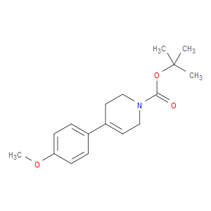 tert-butyl 4-(4-methoxyphenyl)-5,6-dihydropyridine-1(2H)-carboxylate