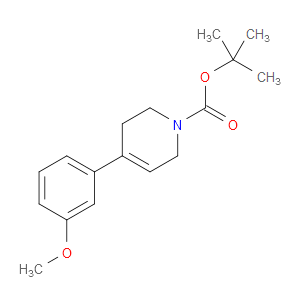 tert-butyl 4-(3-methoxyphenyl)-5,6-dihydropyridine-1(2H)-carboxylate