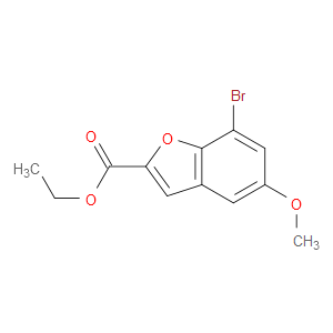 ethyl 7-bromo-5-methoxybenzofuran-2-carboxylate