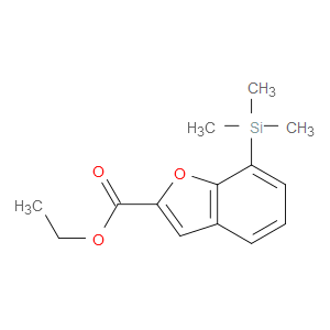 ethyl 7-(trimethylsilyl)benzofuran-2-carboxylate