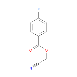 Benzoic acid, 4-fluoro-, cyanomethyl ester