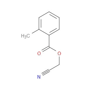 Cyanomethyl 2-methylbenzoate
