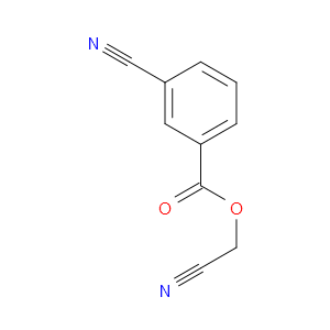Cyanomethyl 3-cyanobenzoate